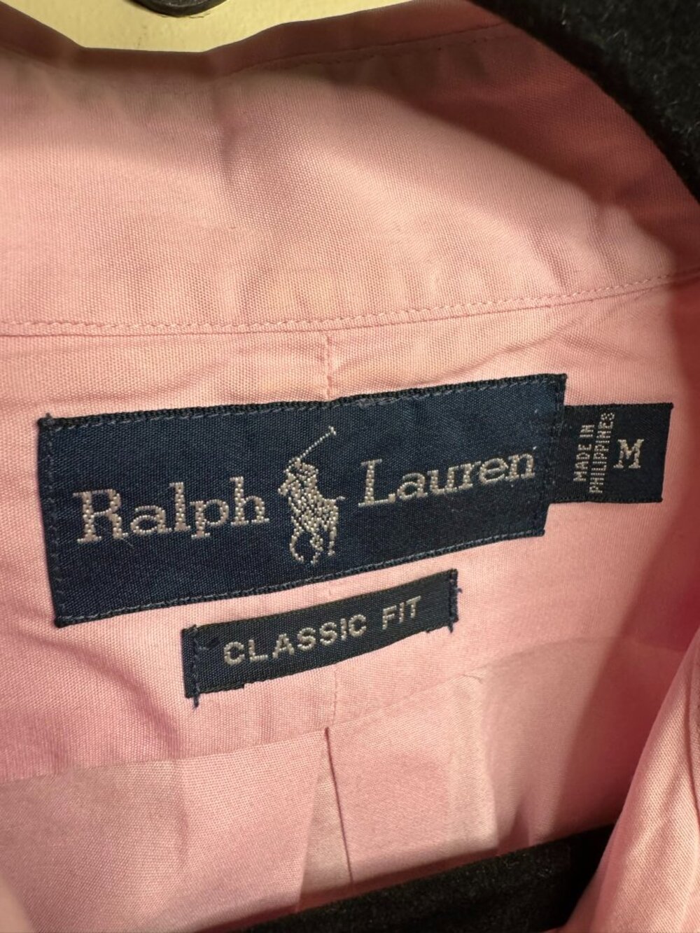 Polo Ralph Lauren Pink Button-Down Men's Shirt Size M - Picture 3 of 5